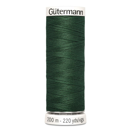 Gütermann Fil pour tout coudre N° 555 - 200m, Polyester