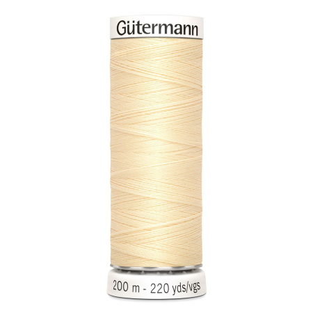 Gütermann Fil pour tout coudre N° 610 - 200m, Polyester