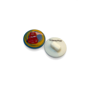 Bouton Walt Disney 22mm - Cars Lightning McQueen