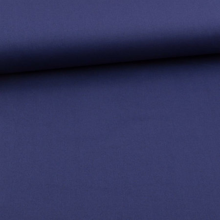 Tissu coton Candy bleu indigo