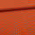 Tissu coton petit ballon de football sur orange