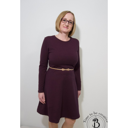 Patron PDF Neyla robe douillette - Patron PDF Glitzerpppi