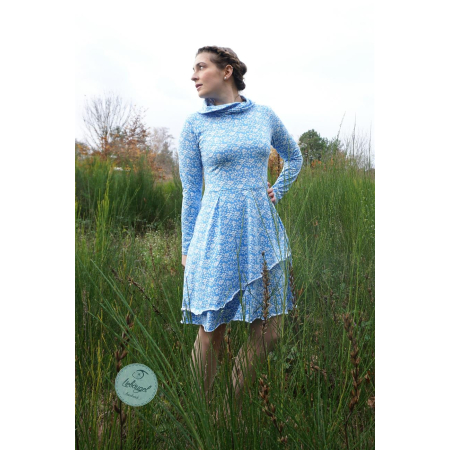 Patron PDF Neyla robe douillette - Patron PDF Glitzerpppi