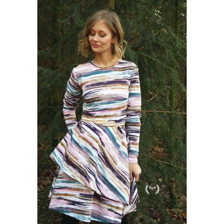 Patron PDF Neyla robe douillette - Patron PDF Glitzerpppi