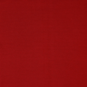 Tissu en bords-côtes bio Amelie Uni rouge foncé