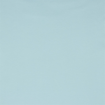 Tissu en bords-côtes bio Amelie Uni bleu clair