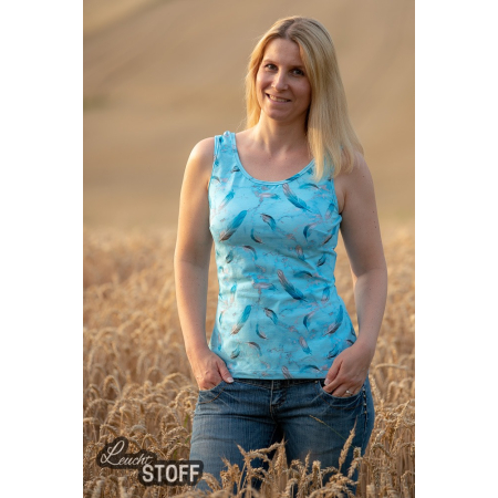 Patron PDF Keyla top basique / top peplum - Patron PDF Glitzerpppi