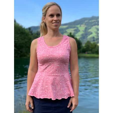 Patron PDF Keyla top basique / top peplum - Patron PDF Glitzerpppi