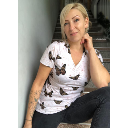 Patron PDF RAFFaela t-shirt / robe basique - Patron PDF Glitzerpppi