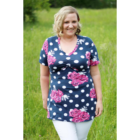 Patron PDF RAFFaela t-shirt / robe basique - Patron PDF Glitzerpppi