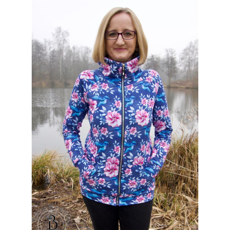 Patron PDF Jasmin veste - Patron PDF Glitzerpppi