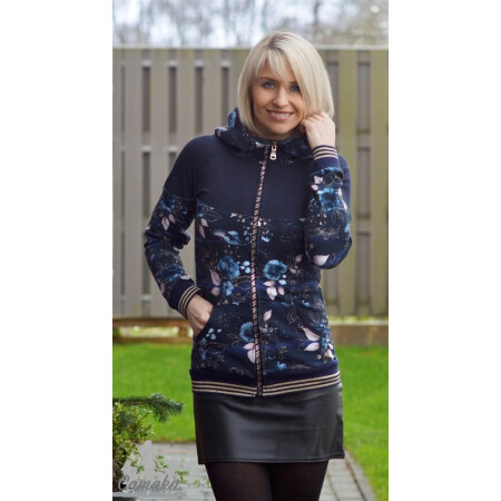 Patron PDF Jasmin veste - Patron PDF Glitzerpppi