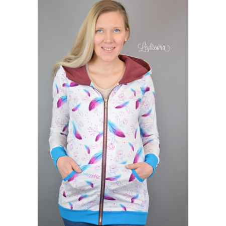 Patron PDF Jasmin veste - Patron PDF Glitzerpppi
