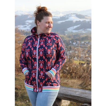 Patron PDF Jasmin veste - Patron PDF Glitzerpppi