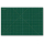 Glitzerpüppi tapis de découpe auto-cicatrisant A1 (90x60cm) -  recto/verso imprimé - menthe/vert