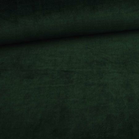 Tissu Nicki Uni vert foncé