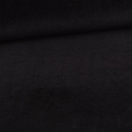 Tissu Nicki Uni noir
