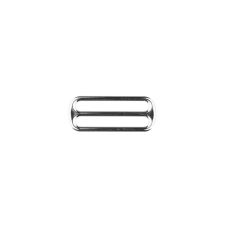 Boucle dchelle en mtal - 25 mm argent
