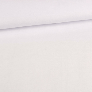 Tissu Nicki Uni blanc