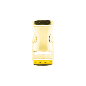 Taschenverschluss Steckschnalle Metall - 25 mm Gold