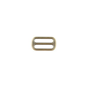 Leiterschnalle Metall - 25 mm Altgold