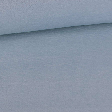 Tissu polaire doudou uni bleu clair