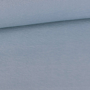 Tissu polaire doudou uni bleu clair