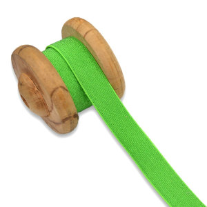 Ruban élastique or vert clair 2,5 cm