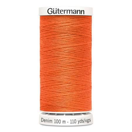 Gütermann fil à coudre jeans Denim Nr. 1770 - 100m, polyester