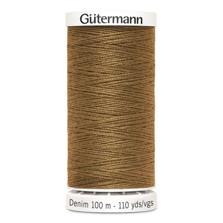 Gütermann fil à coudre jeans Denim Nr. 2000 - 100m, polyester
