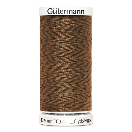 Gütermann fil à coudre jeans Denim Nr. 2165 - 100m, polyester