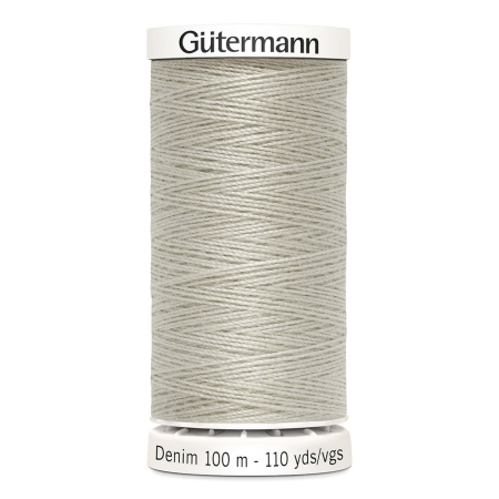 Gütermann fil à coudre jeans Denim Nr. 3070 - 100m, polyester