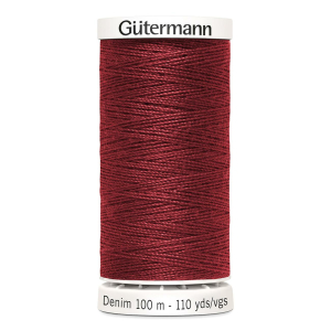 Gütermann fil à coudre jeans Denim Nr. 4466 - 100m,...