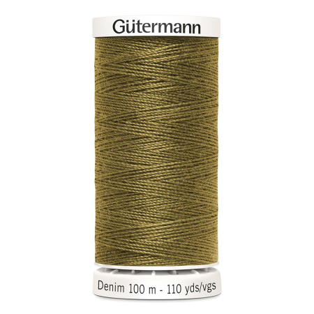 Gütermann fil à coudre jeans Denim Nr. 8955 - 100m, polyester