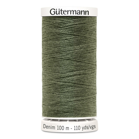 Gütermann fil à coudre jeans Denim Nr. 9025 - 100m, polyester