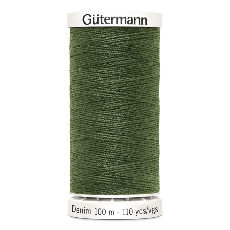 Gütermann fil à coudre jeans Denim Nr. 9250 - 100m, polyester