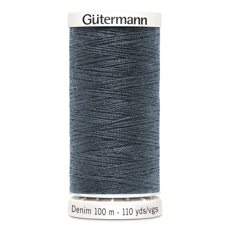 Gütermann fil à coudre jeans Denim Nr. 9336 - 100m, polyester