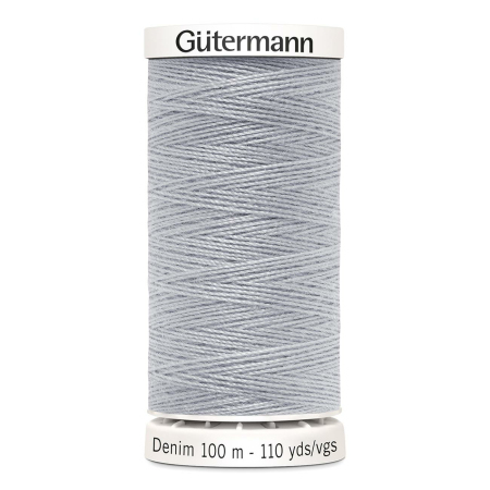 Gütermann fil à coudre jeans Denim Nr. 9830 - 100m, polyester