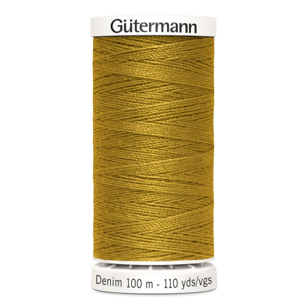 Gütermann fil à coudre jeans Denim Nr. 1970 - 100m, polyester