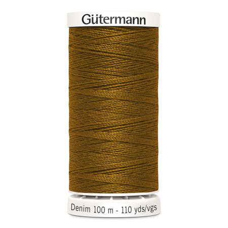 Gütermann fil à coudre jeans Denim Nr. 2040 - 100m, polyester