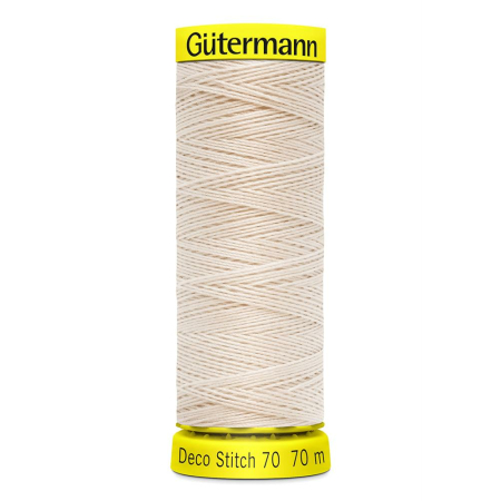Gütermann fil à coudre point déco 70 Nr. 802 - 70m, polyester