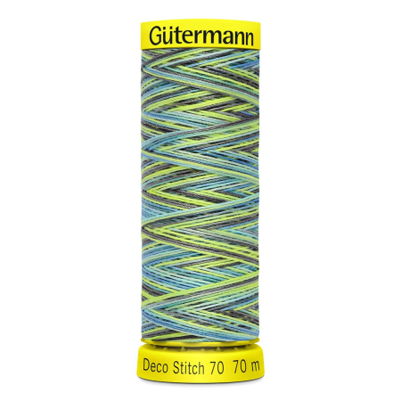 Gütermann fil à coudre point déco 70 multicolore Nr. 9852 - 70m, polyester