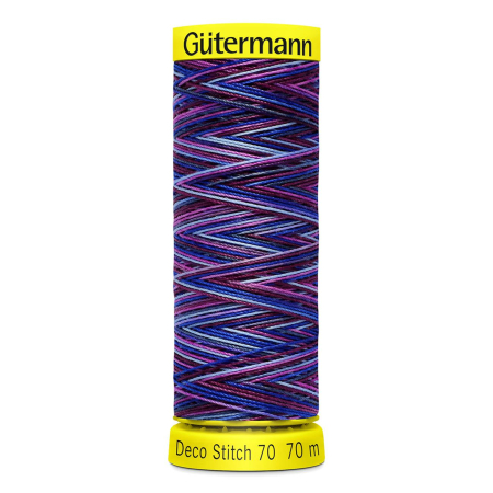 Gütermann fil à coudre point déco 70 multicolore Nr. 9944 - 70m, polyester