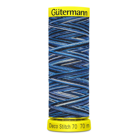 Gütermann fil à coudre point déco 70 multicolore Nr. 9962 - 70m, polyester