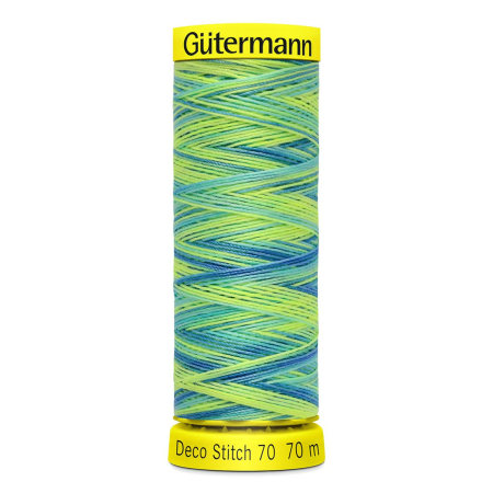 Gütermann fil à coudre point déco 70 multicolore Nr. 9968 - 70m, polyester