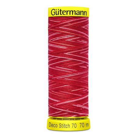 Gütermann fil à coudre point déco 70 multicolore Nr. 9984 - 70m, polyester