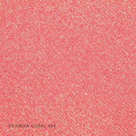 STAHLS Film flex CAD-CUT Glitter #964 rainbow coral - Format DIN A4