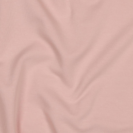 Tissu French Terry été bio Amelie Uni saumon