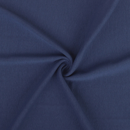 Glitzerpüppi Bord côte fines côtes uni - bleu jeans