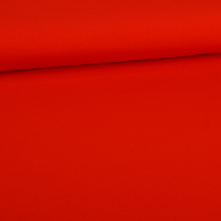 Glitzerpüppi Jersey coton uni - rouge